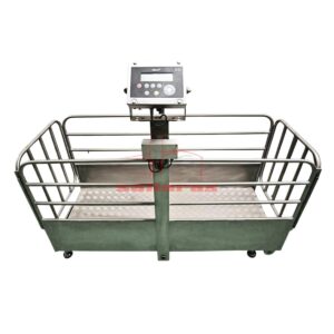 Bascula de acero inoxidable para ganado