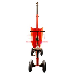 Carro para animales muertos con sillín y contenedor