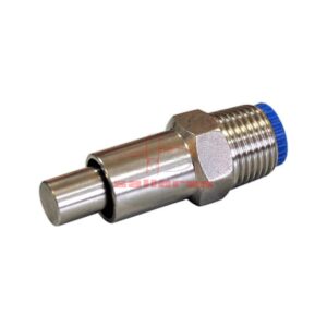Chupete de acero inoxidable rotecna azul