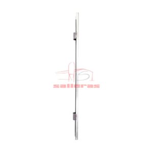 Remate con forma de u de acero inoxidable frente