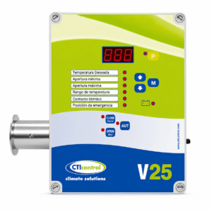 Regulador CTI V25 para ventilación ganadera