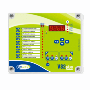 Regulador climático CTI VS2 para control de dos ventanas