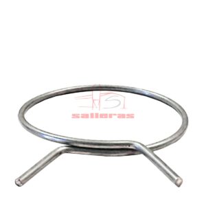 Collarin de acero inoxidable circular lado