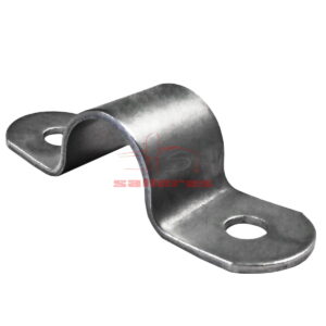 Abrazadera de acero inoxidable con forma de puente