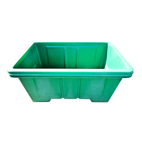 Cubeta verde de contenedor de plastico de 950 litros