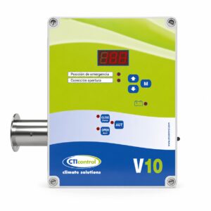 controlador ventanas CTI V10 ventilacion ganadera