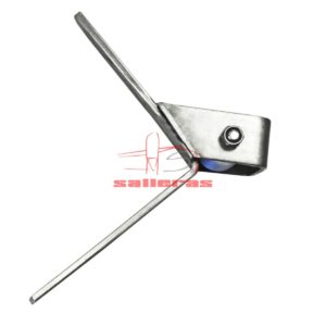 Polea para esquinas de acero inoxidable atras
