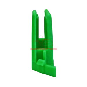 soporte verde para placa de calefaccion reves