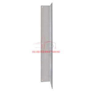 Remate forma de l de acero inoxidable lateral
