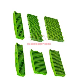 6 slats verdes complementarios