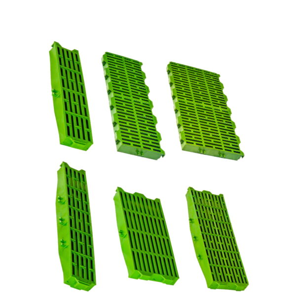 6 slats verdes complementarios
