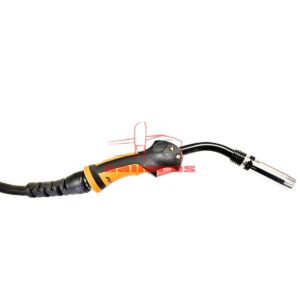 cabezal de antorcha amarillo para soldar