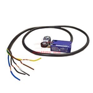 Varios cables unidos a un final de carrera de arrastre