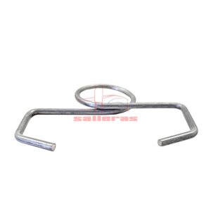 Gancho inoxidable cerrado reves