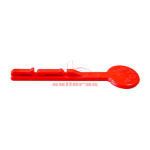 señal roja stop para dispensador clutch