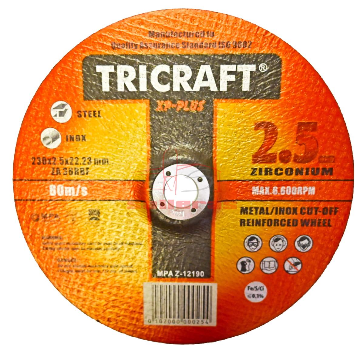 Disco cortar 230 tricraft