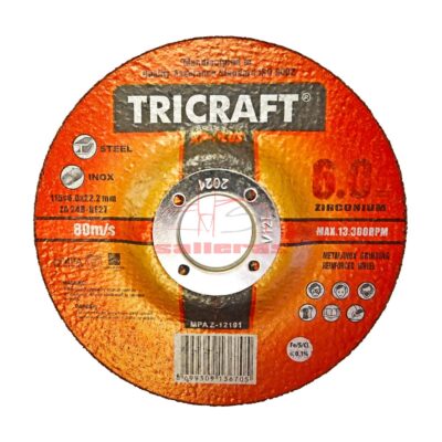disco desbastar metal 115 6 de zirconio