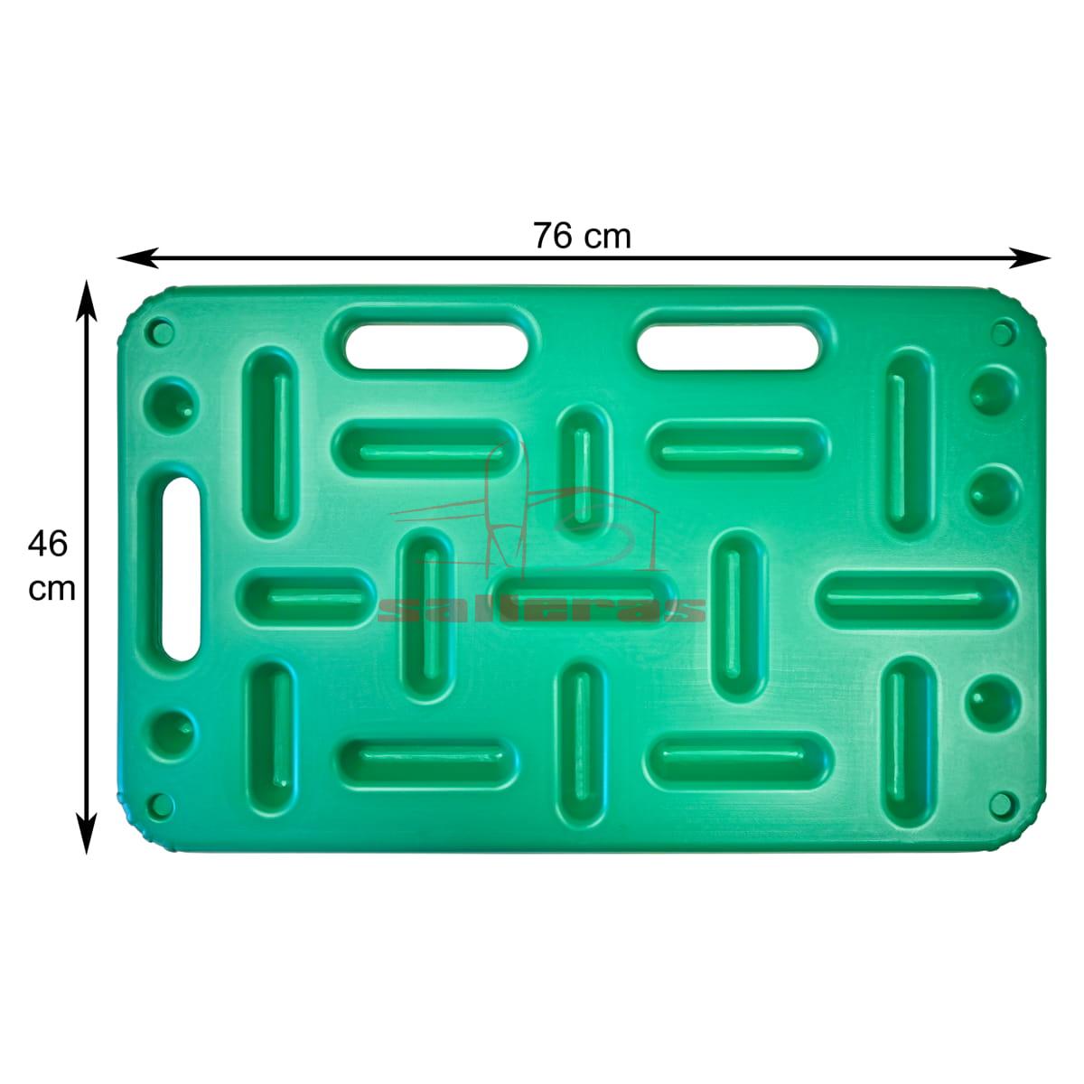 panel empujador polipropileno mini verde