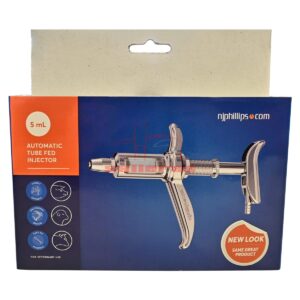 Jeringa medicar caja azul