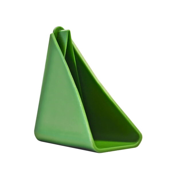 triangulo de plastico verde rotecna reves