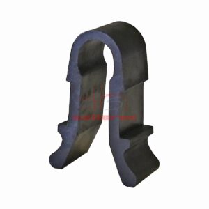 Clip negro de plastico de la marca tigsa