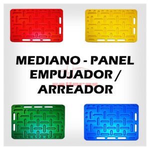 Mediano empujador arreador portada