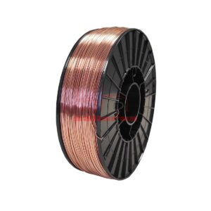 Bobina de hilo para soldadura de acero al carbono