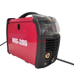 Soldadora Multifuncion de color rojo.