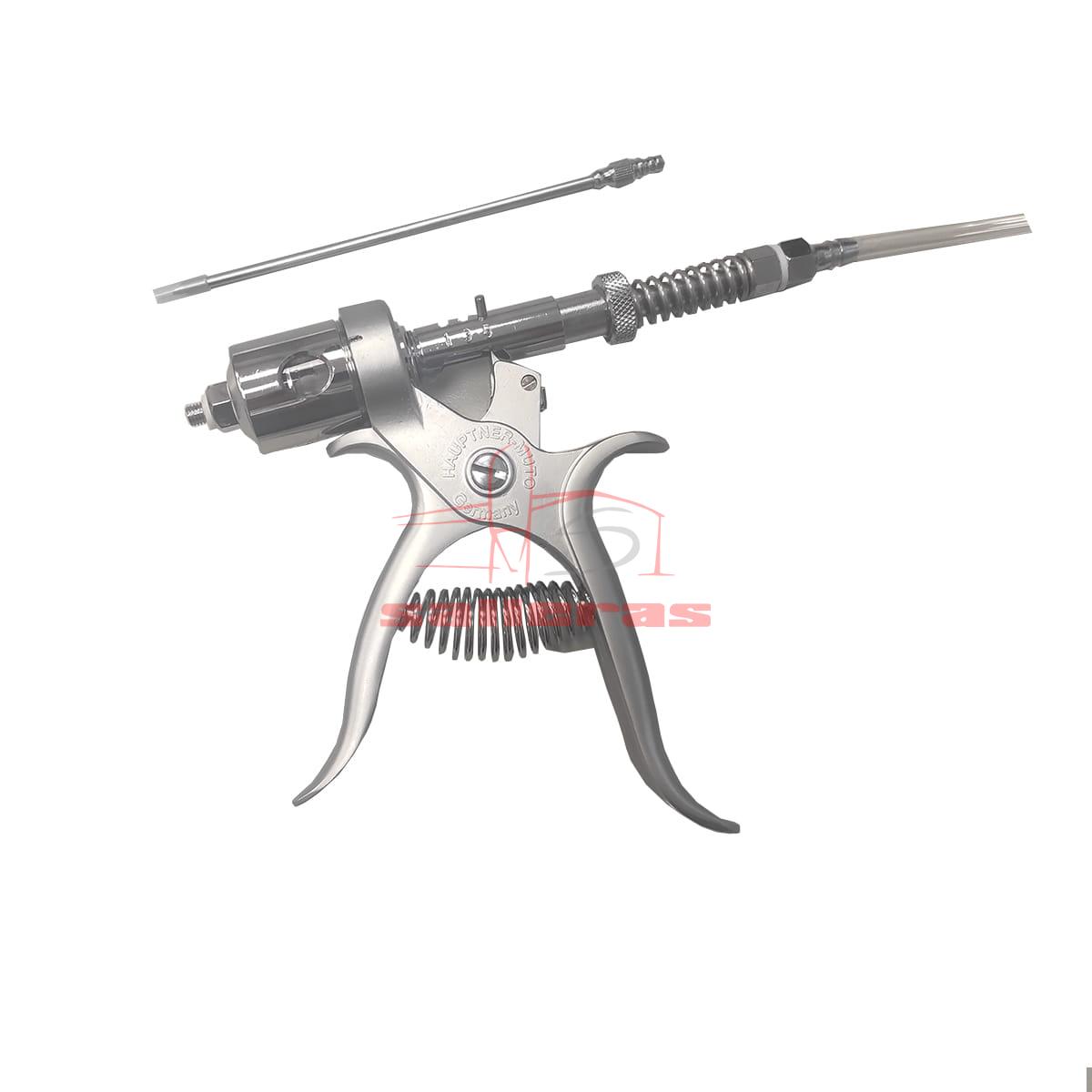 Jeringa para medicar ganado modelo HAUPTNER MUTTO .