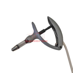 jeringa ecomatic 2ml para deposito visto de perfil.