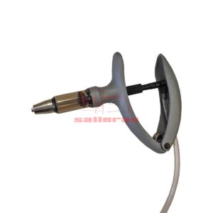 jeringa para uso veterinario modelo ecomatic 5ml para vacunar animales. Con deposito de perfil