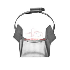 Soporte final de carrera visto desde el frente