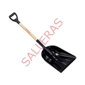 Pala de plástico con mango de anilla ideal para ganaderos.