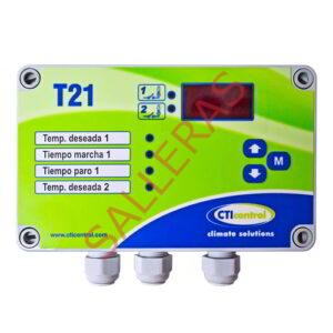 Termostato cti t21 verde