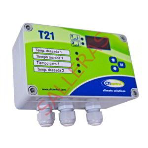 Termostato cti t21 verde
