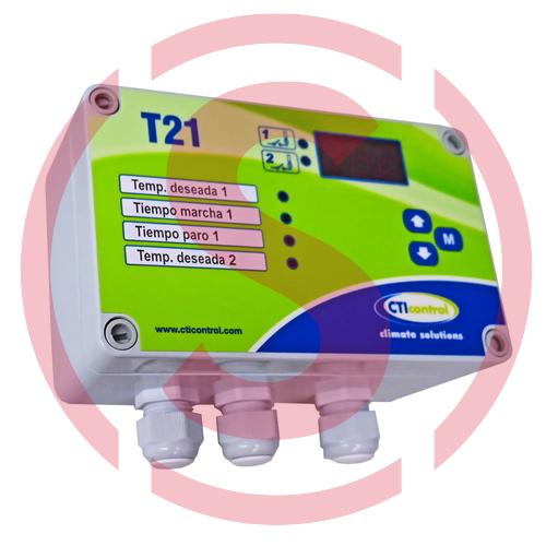 Termostato cti t21 verde