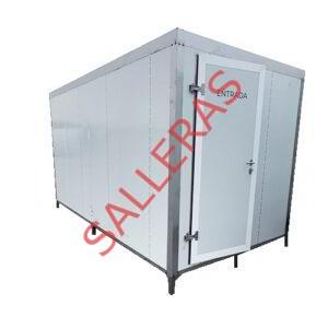 Vestuario sanitario 4 x 2 para granjas. Modulo sanitario para cumplir con la normativa del Real Decreto.